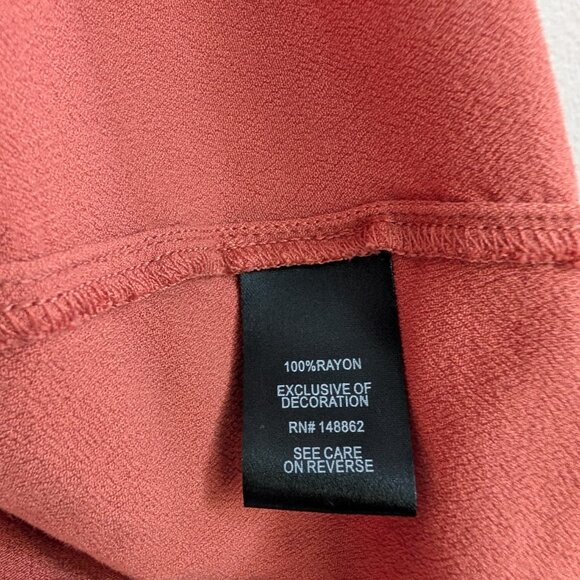 Torrid Size 2 (18/20) Rust Blue Embroidery Lace-Up Babydoll Challis Boho $59.50 - Picture 9 of 10